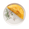 Omelette au fromage et fines herbes